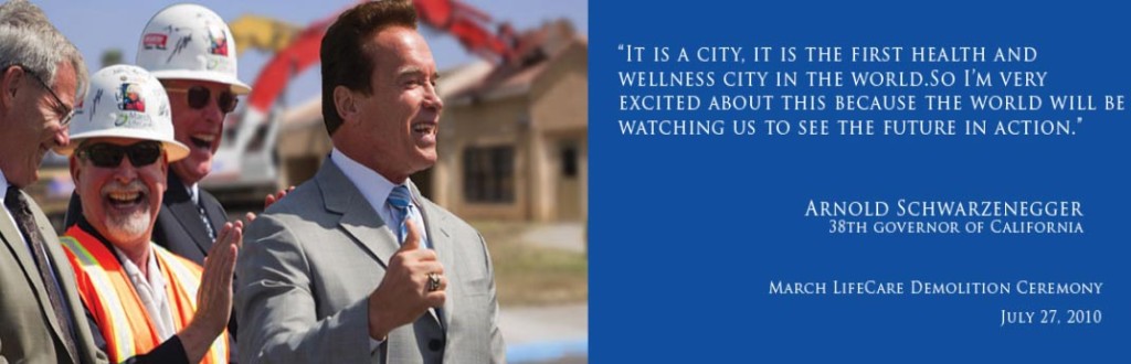 Governor Schwarzenegger quote about MarchLife